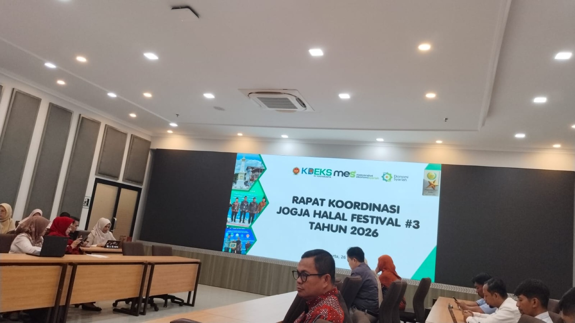 BWI DIY Ikuti Rapat Koordinasi Jogja Halal Festival #3 Tahun 2026